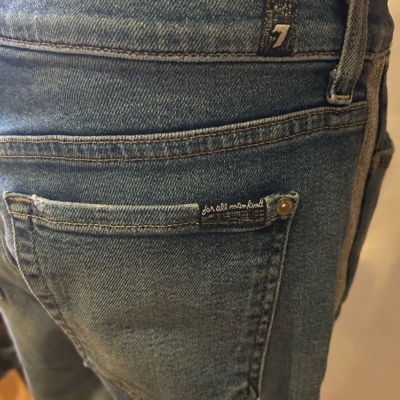 Blue Jeans with Metallic Stripe - Picture 6 of 6